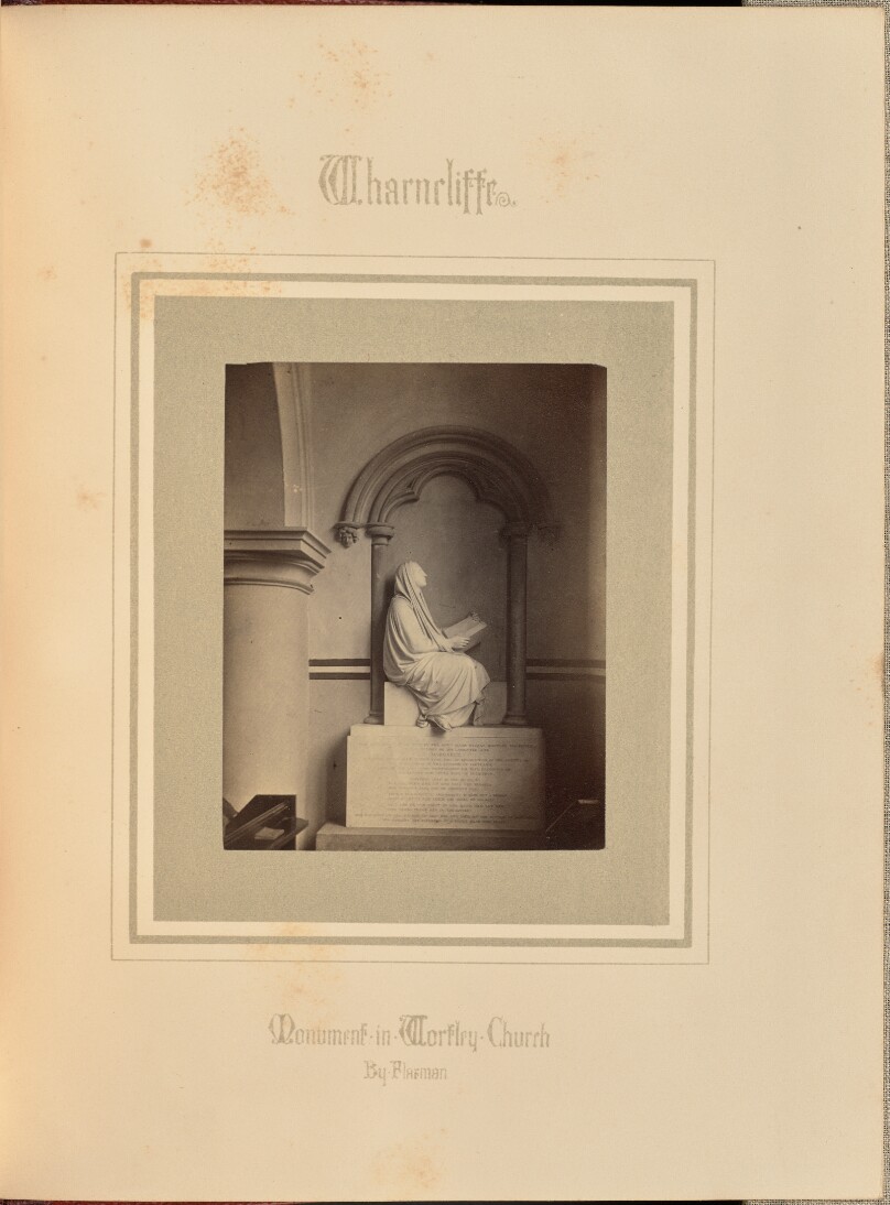Monument in Wortley Church, by Flaxman