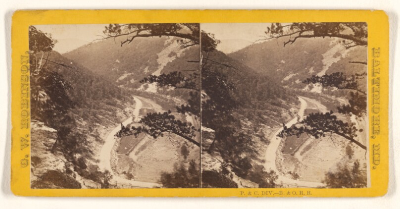 Narrows near Cumberland, near view.