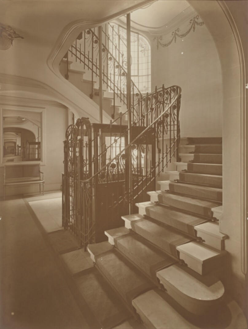 [Interior staircase]