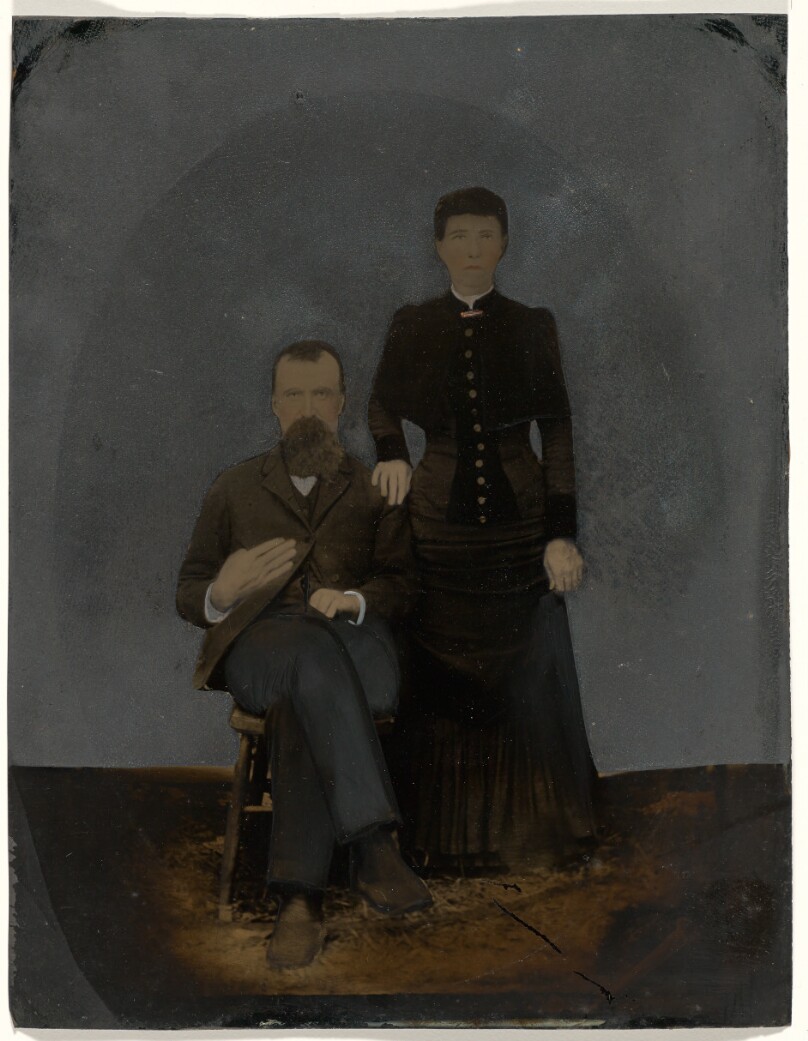 [Portrait of couple]