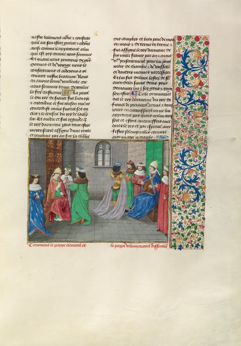 Pope Urban VI and the Anti-Pope Clement VII