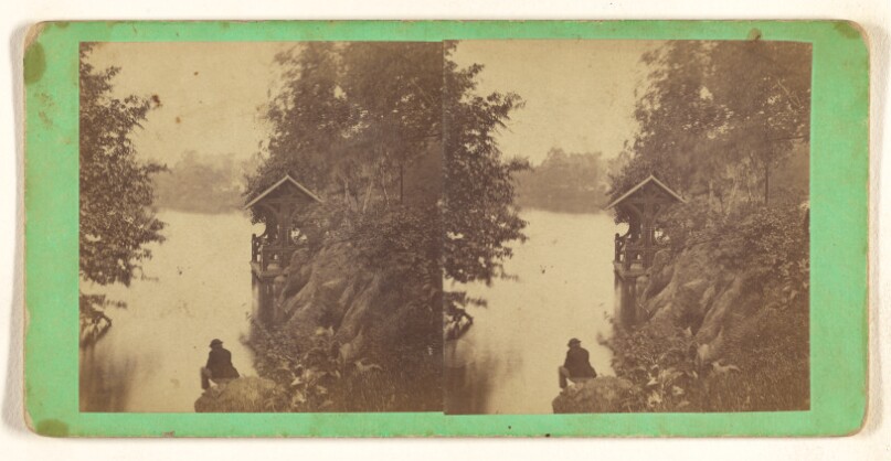 [Lake view, Central Park, New York]