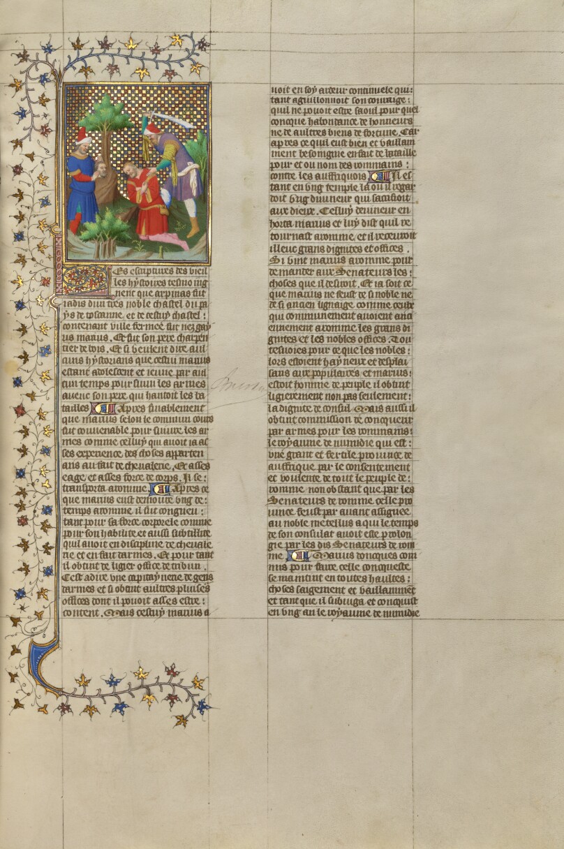 The Head of Marcus Shown to Caius Marius and the Killing of Marius