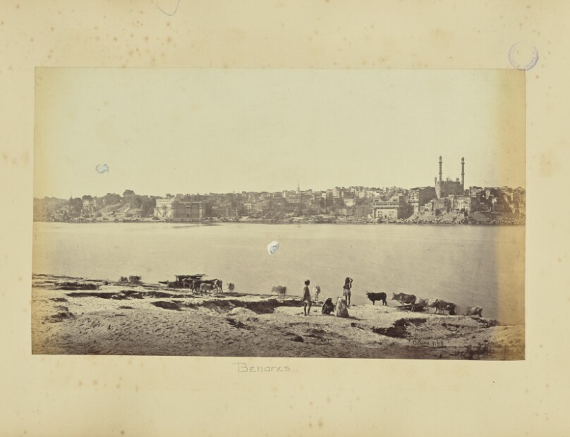 Benares; General View from the Opposite Bank of the Ganges