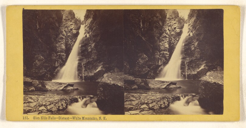 Glen Ellis Falls - Distant - White Mountains, N.H.