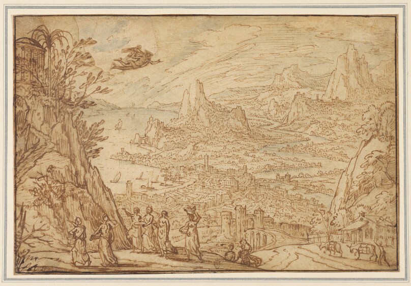 An Extensive Estuary Landscape with the Story of Mercury and Herse