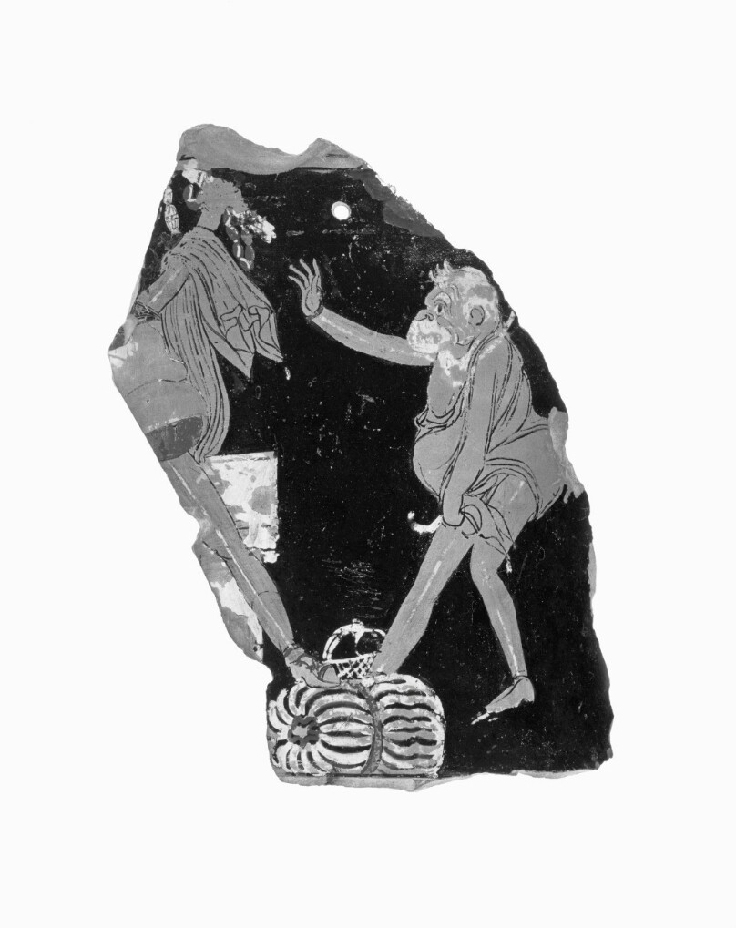 Sicilian Red-Figure Calyx Krater Fragment