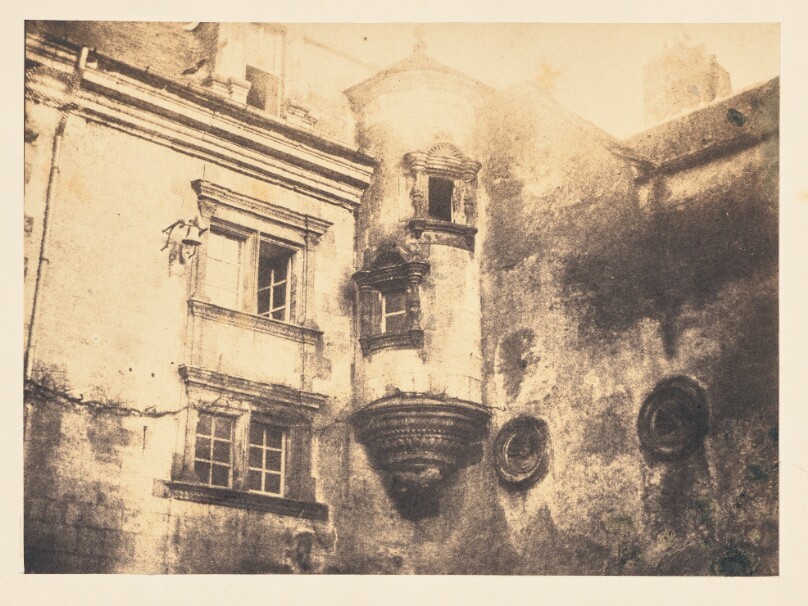 [Detail of private house, probably Laon]
