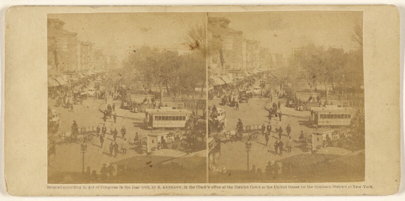 Broadway from Barnum's Museum.