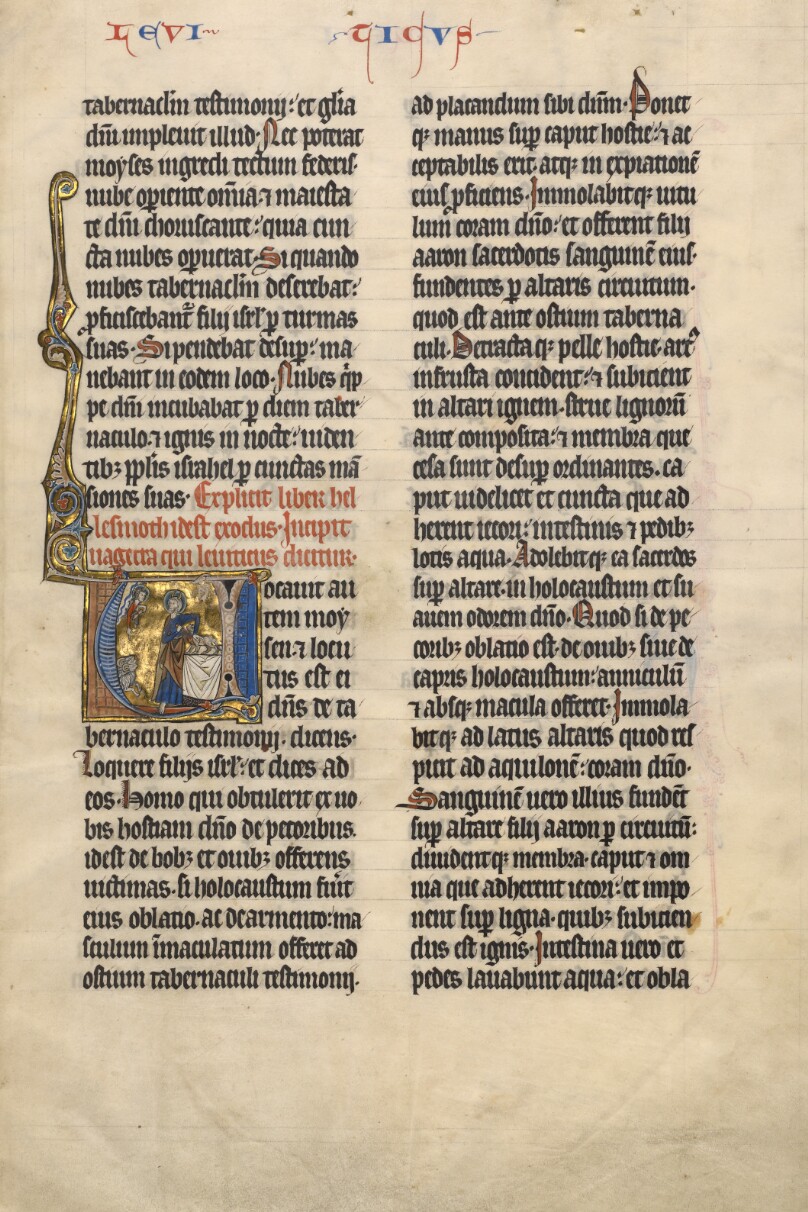 Leaf from a Bible