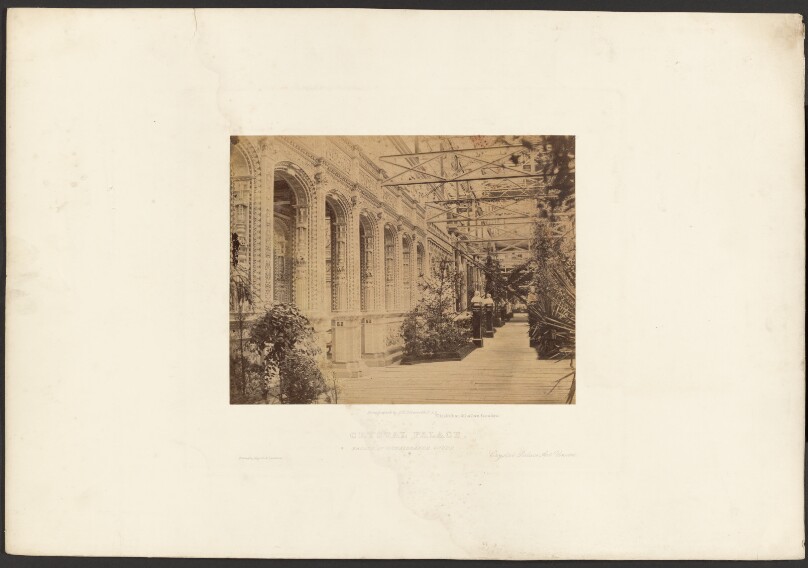 Crystal Palace, Facade of Renaissance Court