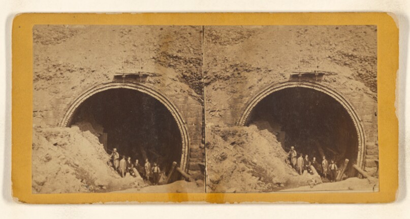 West Entrance of Arch. [Hoosac Tunnel Route]