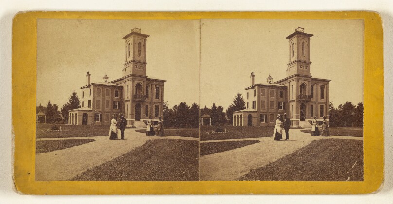 [Exterior view of Shaw's Missouri Botanical Garden, St. Louis]