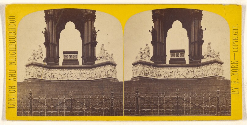 The Albert Memorial - The Podium, North, by Philip.