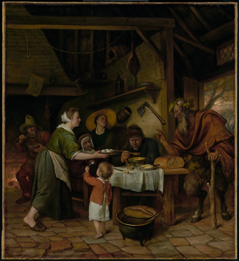 The Satyr and the Peasant Family
