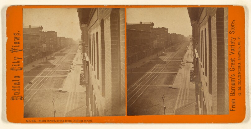 Main street, south from Clinton street.
