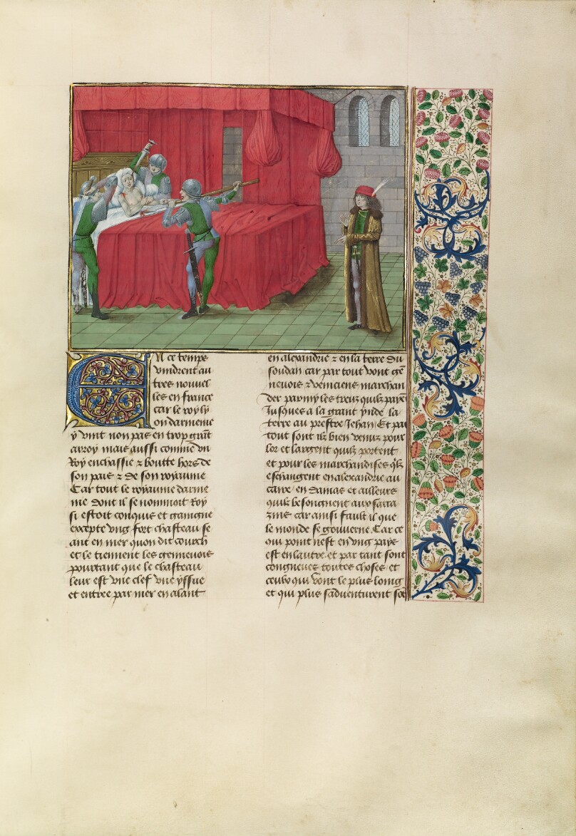 The King of Cyprus Killed by his Brothers' Persecutors