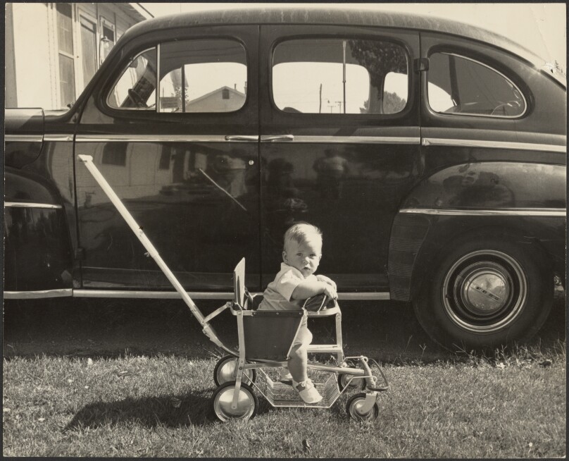 Gregor Dixon in Stroller