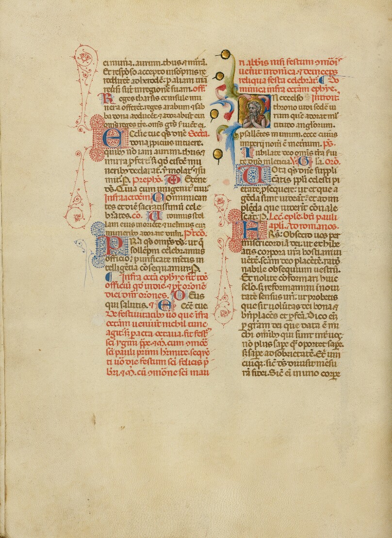 Initial I: Saint John the Baptist