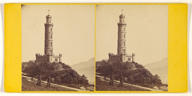 Edinburgh - Nelson's Monument, Calton Hill.