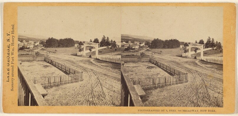 Scenery around Fort Wm. Henry Hotel. Lake George, N.Y.
