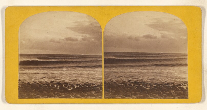 [Instantaneous Surf View, Hampton Beach, New Hampshire]