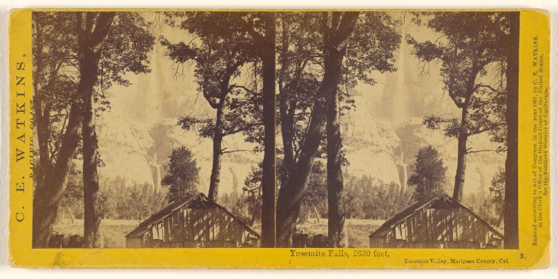 Yosemite Falls, 2630 feet, Yosemite Valley, Mariposa County, Cal.
