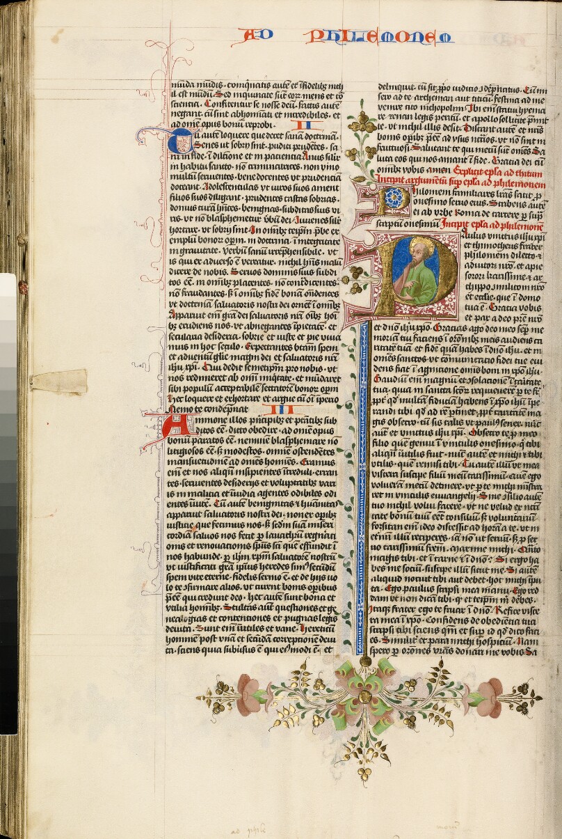Initial P: Saint Paul