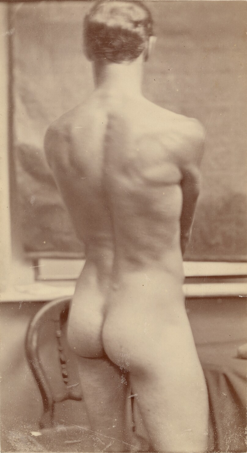 [Male nude study]