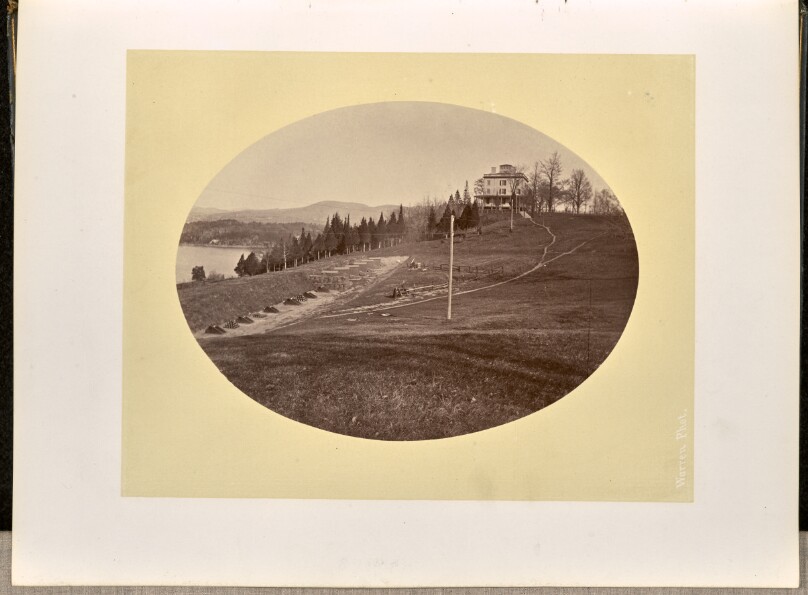 [Artillery battery and the West Point Hotel, West Point]