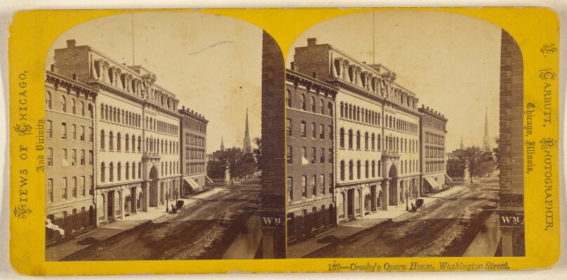Crosby's Opera House, Washington Street. [Chicago]
