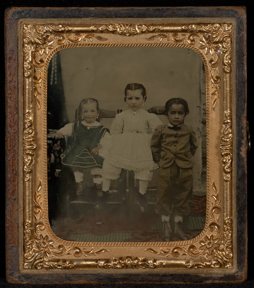 [Portrait of Three Children]