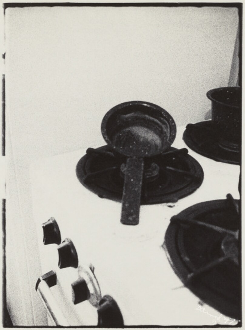 Black Pot on Stove