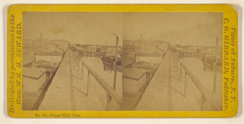 Prison Wall View. [Auburn, New York]