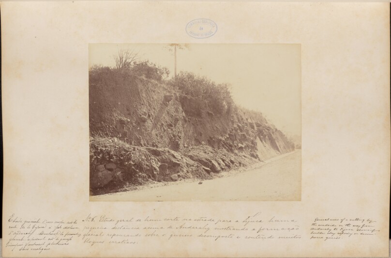 Estudo geral de um corte na estrada para a Tijuca hum a pequena distancia acima de Andarahy [...]