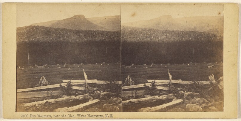 Imp Mountain, near the Glen, White Mountains, N.H.