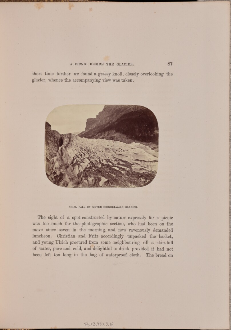 Final Fall of the Unter Grindelwald Glacier