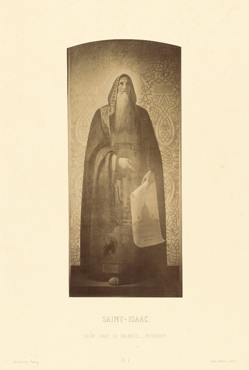 Saint Isaac le Dalmate, Mosaique