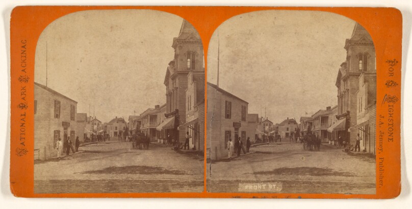 Front St. [probably Flint or Detroit, Michigan]