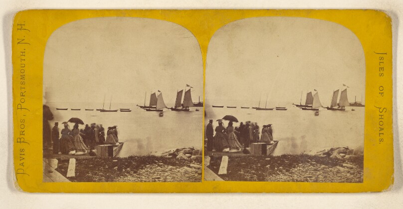 Isles of Shoals. [Boats at Appledore]
