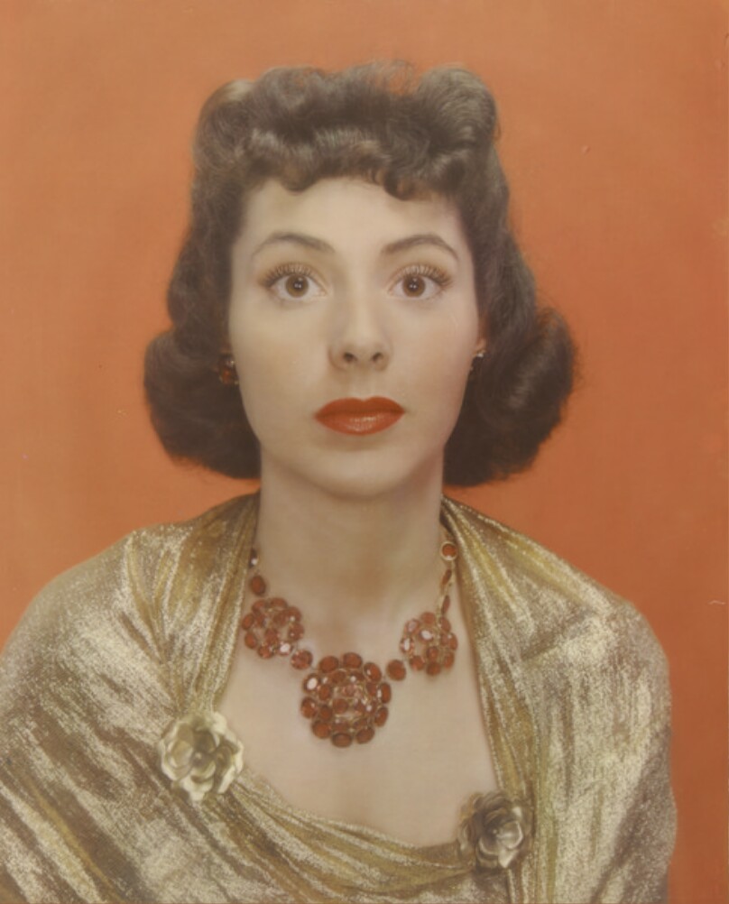 [Portrait of a Woman in Evening Dress]