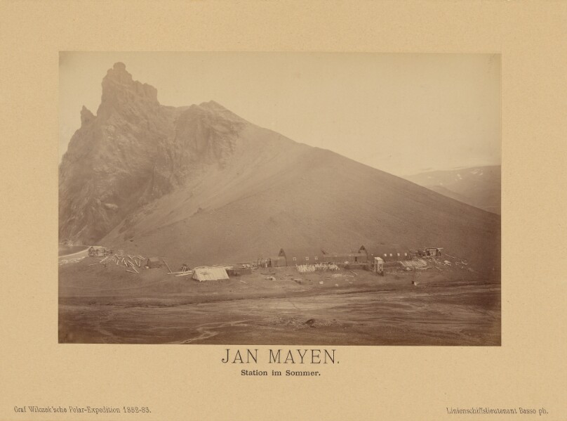 Jan Mayen, Station im Sommer