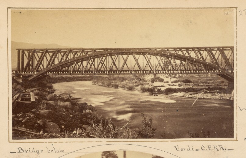 Bridge Below Verdi, C.P.R.R.
