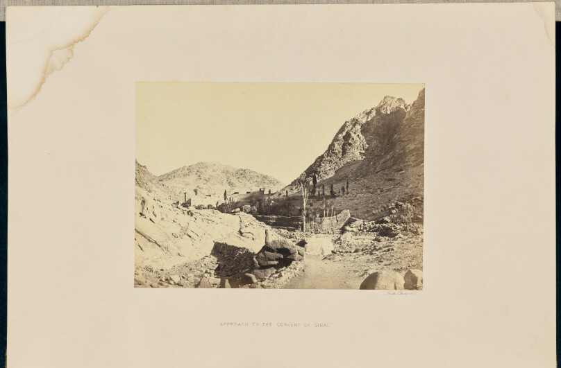 Approach to the Convent of Sinai