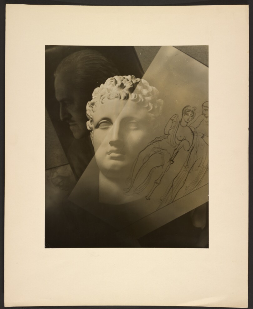 [Self-Portrait with Classical Head]