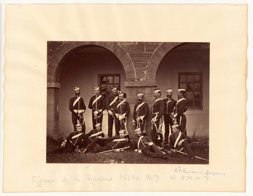 Officers of the Fifeshire Militia Artillery