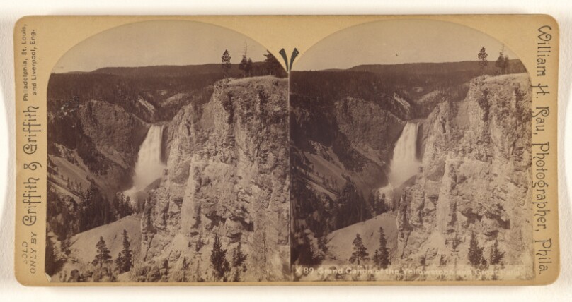 Grand Canon of the Yellowstone and Great Falls.