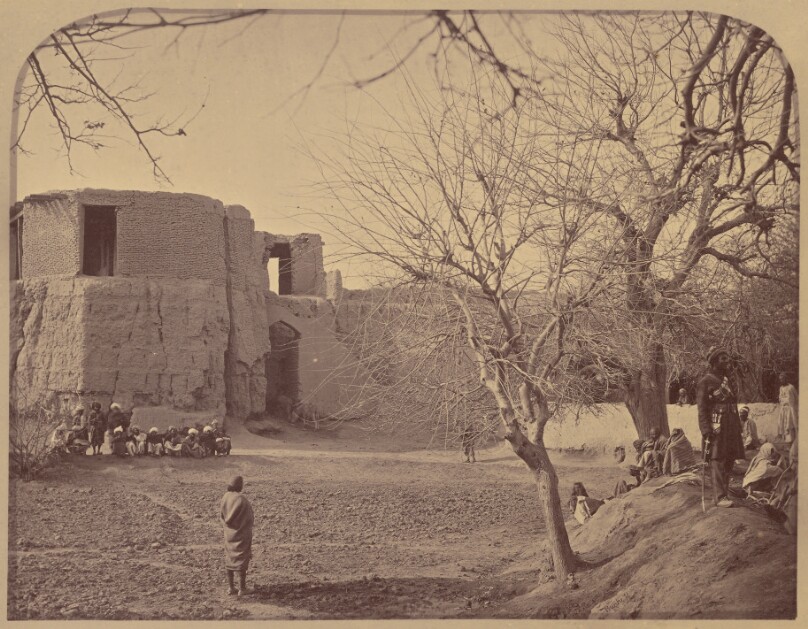 Jellalabad, the Bastion where General Elphinstone and others were buried during the siege 1841-42
