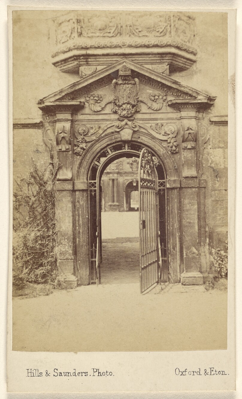 Quinn Gate. St. John's. 2nd Quad.