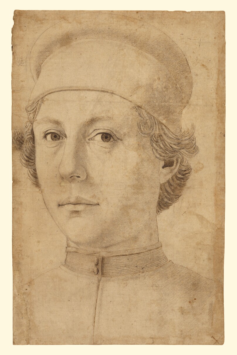 Portrait of a Young Man, Head and Shoulders, Wearing a Cap
